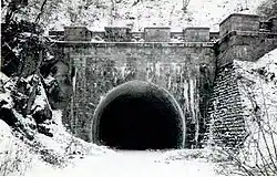 Nordportal des Silscheder Tunnels