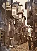 Holzhäuser in Beyoğlu (Istanbul, Türkei, 1912)
