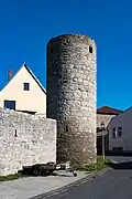 Rundturm Unterer Graben 7, von Südwesten weitere Bilder