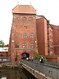 Turm der Abtswasserkunst in Lüneburg