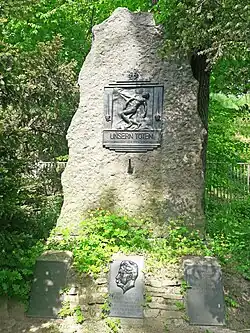 Turnerdenkmal auf dem Südfriedhof Leipzig (2022)