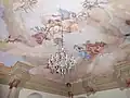 Deckenfresko im Festsaal des Schlosses