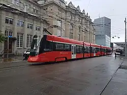Tango ABe 8/12 am Bahnhof St. Gallen