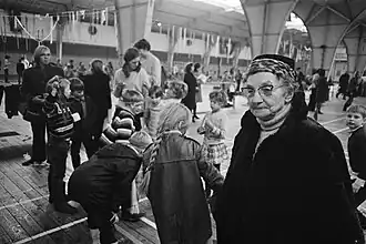 Ida Last-ter Haar beim 20. Jahrestag des Zirkus, 1969