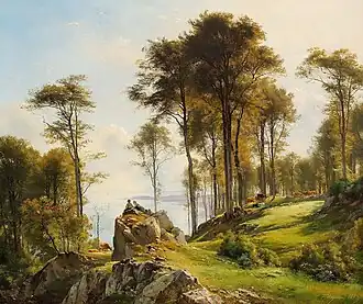 Zwei Schäferjungen (Öl auf Leinwand, 1885)