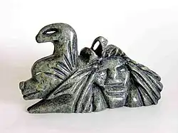 Tytusie Tunnillie (*&nbsp;1974, Cape Dorset): Transformation (1996)