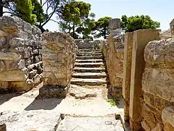 Treppenaufgang in Gebäude&nbsp;C