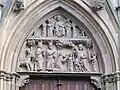 Tympanon der Westfassade