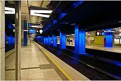 U-Bahnhof nach dem Umbau