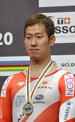 Yuta Wakimoto bei der Bahn-WM 2020 in Berlin