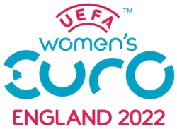 Logo der Fußball-Europameisterschaft der Frauen 2022