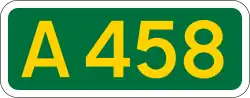 A458 road