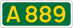 A889 road