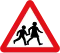 School crossing: Kinder