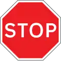 Stop: Stoppschild