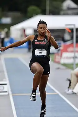 Keturah Orji belegte Rang&nbsp;sechs