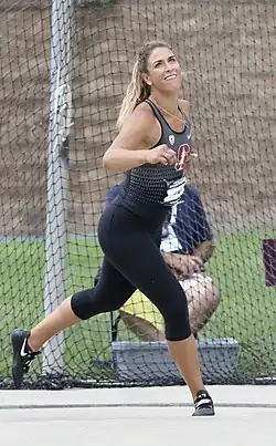 Valarie Allman belegte Rang&nbsp;sieben