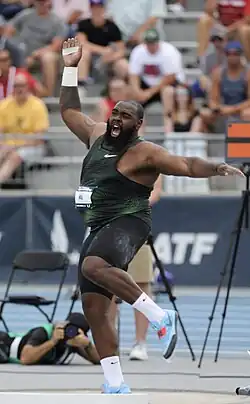 Darrel Hill kam als vierter US-Amerikaner im Finale auf Rang&nbsp;elf