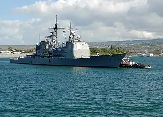 Die Lake Erie in Pearl Harbor, 2007