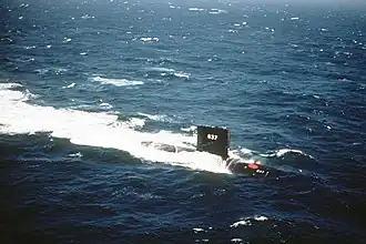 Die Sturgeon im Januar 1991