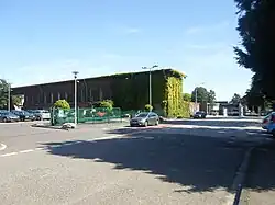 Einfahrtsbereich der Umspannanlage Brauweiler