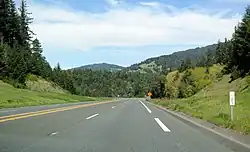 U.S. Route 101 im Mendocino County USA-Kalifornien Kalifornien