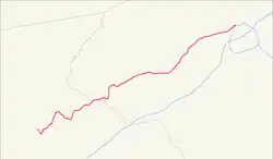 Karte des U.S. Highways 123