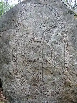 Runenblock von Ed – A- und B-Seite