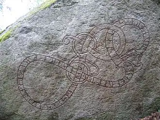 Runenblock von Ed – A- und B-Seite