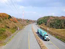 Privatstraße der Ube Kōsan