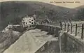 Überlaufschwelle der Hochwasserentlastung mit anschließender Kaskade, 1911
