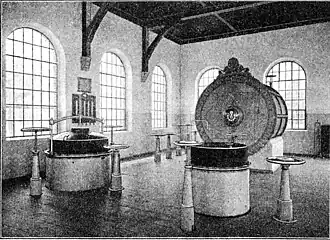 Uhren- und Reglerraum Köpenicker Gaswerk