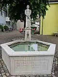 Uli-Schad-Brunnen in Oberdorf von Bildhauer Fritz Bürgin