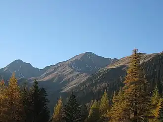 Blick auf die Ultner Hochwart