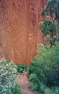 Auf dem Uluru-Rundweg