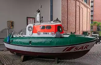 SRB Grietje als Umma im Maritimen Museum, Hamburg