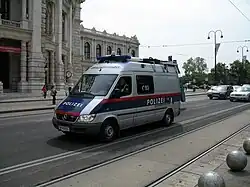 Mercedes-Benz Sprinter des Unfallkommando Wien