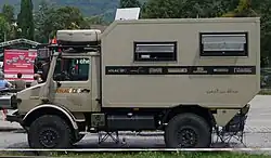 Unimog 437 als Wohnmobil