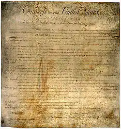 Die Bill of Rights der Vereinigten Staaten