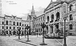 Das Albertinum an der Stelle des Mittelpaulinums