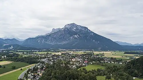 Untersberg, gesehen von Elsbethen