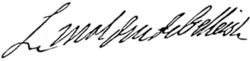 Unterschrift Charles Louis Auguste Fouquet de Belle-Isle (1684–1761) französischer Minister und Marschall von Frankreich