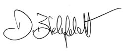 Unterschrift Dirk Bielefeldt (Autogramm) deutscher Schauspieler und Kabarettist