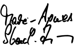 Unterschrift Marie-Agnes Strack-Zimmermann (Autogramm) deutsche Politikerin