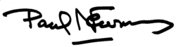 Unterschrift Paul Newman (Autogramm) amerikanischer Schauspieler