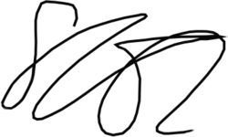 Unterschrift Sarah Silverman als Autogramm