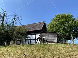 Fachwerk-Nebengebäude