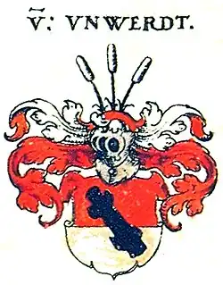 Stammwappen in Siebmachers Wappenbuch, 1605