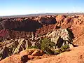 Upheaval Dome vom Kraterrand