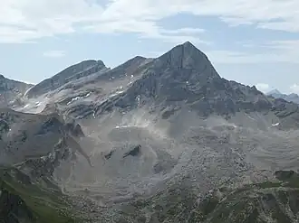 Usser Wissberg, aufgenommen vom Murter.